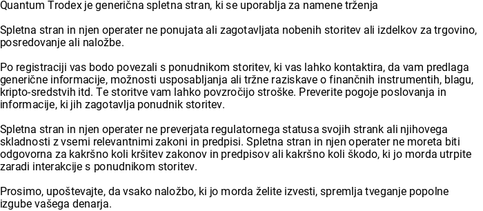 Tveganje pojavno okno Tablica